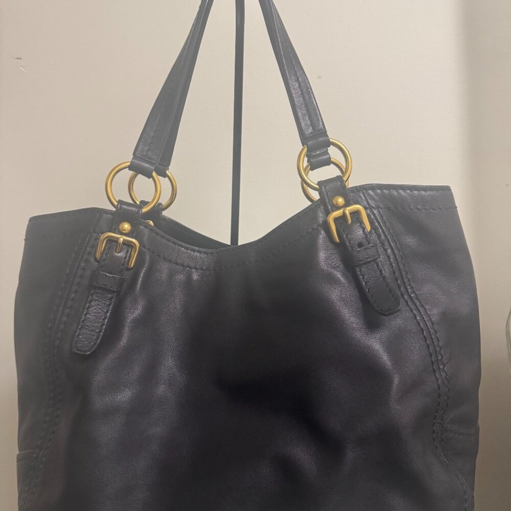 Prada Black Satchel - Picture 3 of 8
